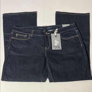 The Limited Denim 917 low rise curvy dark wash 14 short petite NEW bootcut jeans